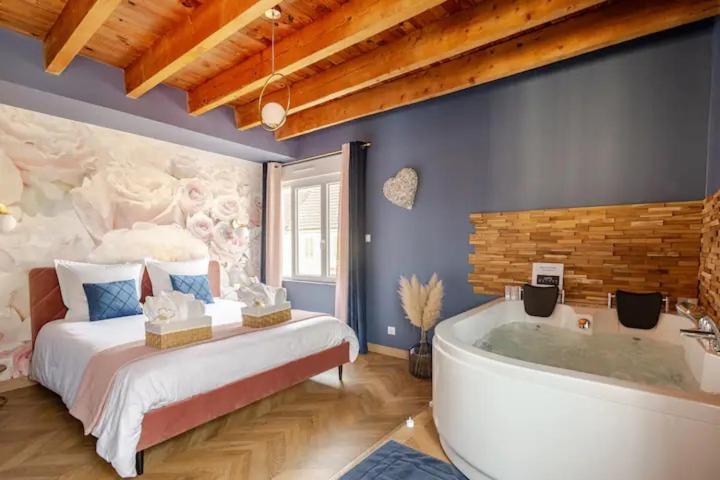 Rose & Blue Spa Proche Chalon S/Saone Et Beaune Saint-Martin-en-Bresse ภายนอก รูปภาพ